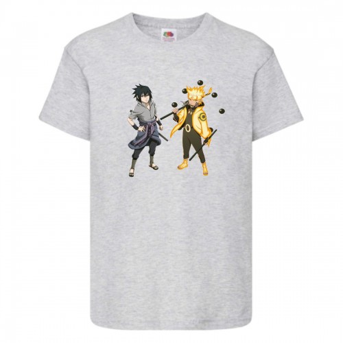 Футболка детская Наруто 051 (Naruto) серая (NAR gry 051) 128 см Футболка детская Наруто 051 (Naruto) серая (NAR gry 051) 128 см