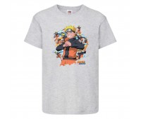 Футболка детская Наруто 055 (Naruto) серая (NAR gry 055) 128 см Футболка детская Наруто 055 (Naruto) серая (NAR gry 055) 128 см