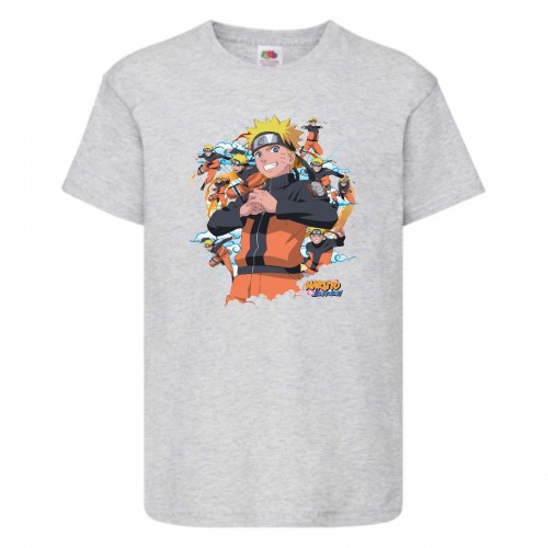 Футболка детская Наруто 055 (Naruto) серая (NAR gry 055) 128 см Футболка детская Наруто 055 (Naruto) серая (NAR gry 055) 128 см