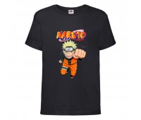 Футболка детская Наруто 007 (Naruto) черная (NAR blc 007) 128 см Футболка детская Наруто 007 (Naruto) черная (NAR blc 007) 128 см