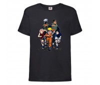 Футболка детская Наруто 025 (Naruto) черная (NAR blc 025) 128 см Футболка детская Наруто 025 (Naruto) черная (NAR blc 025) 128 см