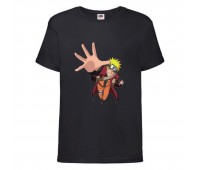 Футболка детская Наруто 036 (Naruto) черная (NAR blc 036) 128 см Футболка детская Наруто 036 (Naruto) черная (NAR blc 036) 128 см