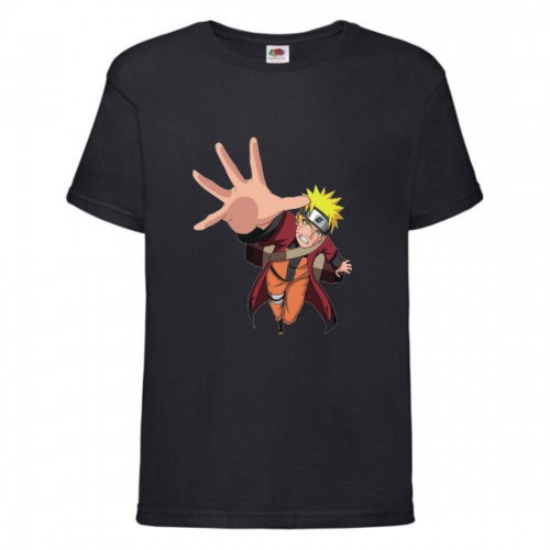 Футболка детская Наруто 036 (Naruto) черная (NAR blc 036) 128 см Футболка детская Наруто 036 (Naruto) черная (NAR blc 036) 128 см