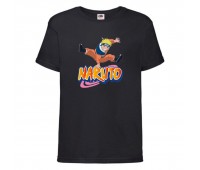 Футболка детская Наруто 037 (Naruto) черная (NAR blc 037) 128 см Футболка детская Наруто 037 (Naruto) черная (NAR blc 037) 128 см