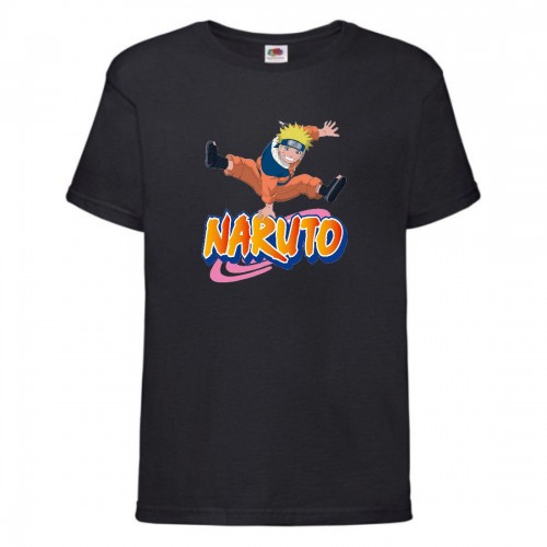 Футболка детская Наруто 037 (Naruto) черная (NAR blc 037) 128 см Футболка детская Наруто 037 (Naruto) черная (NAR blc 037) 128 см