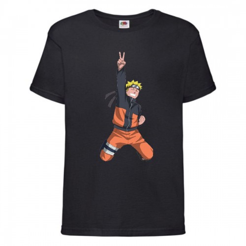 Футболка детская Наруто 039 (Naruto) черная (NAR blc 039) 128 см Футболка детская Наруто 039 (Naruto) черная (NAR blc 039) 128 см