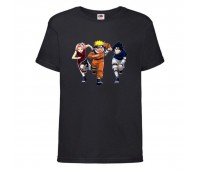Футболка детская Наруто 042 (Naruto) черная (NAR blc 042) 128 см Футболка детская Наруто 042 (Naruto) черная (NAR blc 042) 128 см