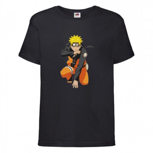 Футболка детская Наруто 045 (Naruto) черная (NAR blc 045) 128 см Футболка детская Наруто 045 (Naruto) черная (NAR blc 045) 128 см