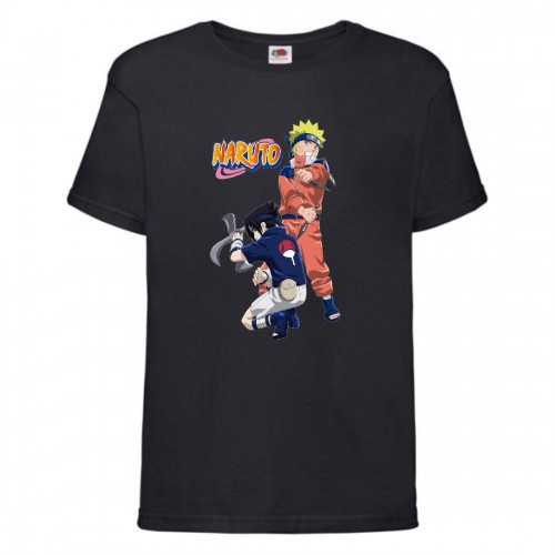 Футболка детская Наруто 050 (Naruto) черная (NAR blc 050) 128 см Футболка детская Наруто 050 (Naruto) черная (NAR blc 050) 128 см