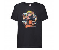 Футболка детская Наруто 055 (Naruto) черная (NAR blc 055) 128 см Футболка детская Наруто 055 (Naruto) черная (NAR blc 055) 128 см