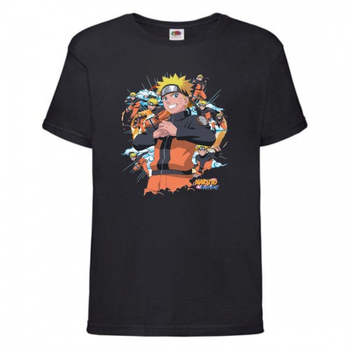 Футболка детская Наруто 055 (Naruto) черная (NAR blc 055) 140 см Футболка детская Наруто 055 (Naruto) черная (NAR blc 055) 140 см