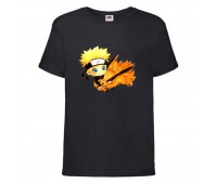 Футболка детская Наруто 058 (Naruto) черная (NAR blc 058) 128 см Футболка детская Наруто 058 (Naruto) черная (NAR blc 058) 128 см