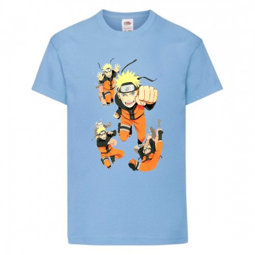 Футболка детская Наруто 005 (Naruto) светлоголубая (NAR llbl 005) 140 см Футболка детская Наруто 005 (Naruto) светлоголубая (NAR llbl 005) 140 см