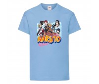 Футболка детская Наруто 024 (Naruto) светлоголубая (NAR llbl 024) 140 см Футболка детская Наруто 024 (Naruto) светлоголубая (NAR llbl 024) 140 см