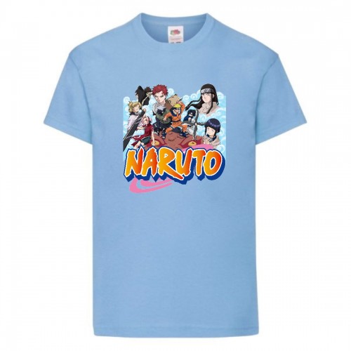 Футболка детская Наруто 024 (Naruto) светлоголубая (NAR llbl 024) 140 см Футболка детская Наруто 024 (Naruto) светлоголубая (NAR llbl 024) 140 см