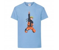 Футболка детская Наруто 039 (Naruto) светлоголубая (NAR llbl 039) 152 см Футболка детская Наруто 039 (Naruto) светлоголубая (NAR llbl 039) 152 см