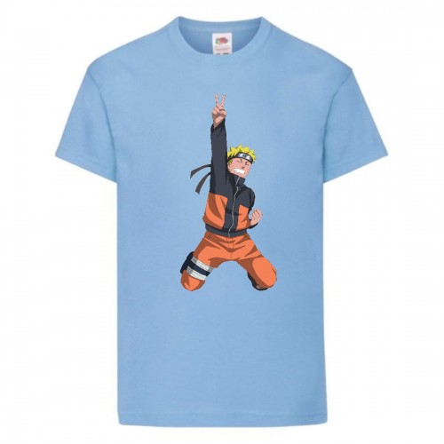 Футболка детская Наруто 039 (Naruto) светлоголубая (NAR llbl 039) 152 см Футболка детская Наруто 039 (Naruto) светлоголубая (NAR llbl 039) 152 см