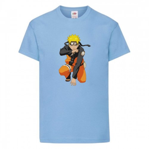 Футболка детская Наруто 045 (Naruto) светлоголубая (NAR llbl 045) 140 см Футболка детская Наруто 045 (Naruto) светлоголубая (NAR llbl 045) 140 см