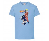 Футболка детская Наруто 050 (Naruto) светлоголубая (NAR llbl 050) 140 см Футболка детская Наруто 050 (Naruto) светлоголубая (NAR llbl 050) 140 см
