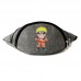 Сумка Бананка на пояс Наруто  (Naruto-01) Cappuccino Toys Серая