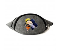 Сумка Бананка на пояс Наруто  (Naruto-02) Cappuccino Toys Серая
