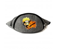 Сумка Бананка на пояс Наруто  (Naruto-03) Cappuccino Toys Серая