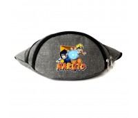 Сумка Бананка на пояс Наруто  (Naruto-07) Cappuccino Toys Серая