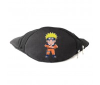 Сумка Бананка на пояс Наруто  (Naruto-01) Cappuccino Toys черная
