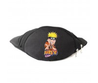Сумка Бананка на пояс Наруто  (Naruto-04) Cappuccino Toys черная