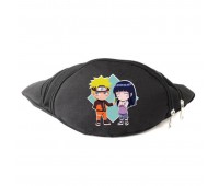 Сумка Бананка на пояс Наруто  (Naruto-05) Cappuccino Toys черная