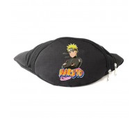 Сумка Бананка на пояс Наруто  (Naruto-06) Cappuccino Toys черная