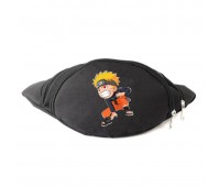Сумка Бананка на пояс Наруто  (Naruto-09) Cappuccino Toys черная