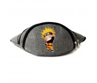 Сумка Бананка на пояс Наруто  (Naruto-08) Cappuccino Toys серая