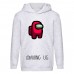 Худи детская Амонг ас 002 (Among us) серая (AMU gry 002) 116 см