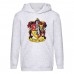 Худи детская  Гарри Поттер 002 (Harry Potter) серая (HPO gry 002) 116 см