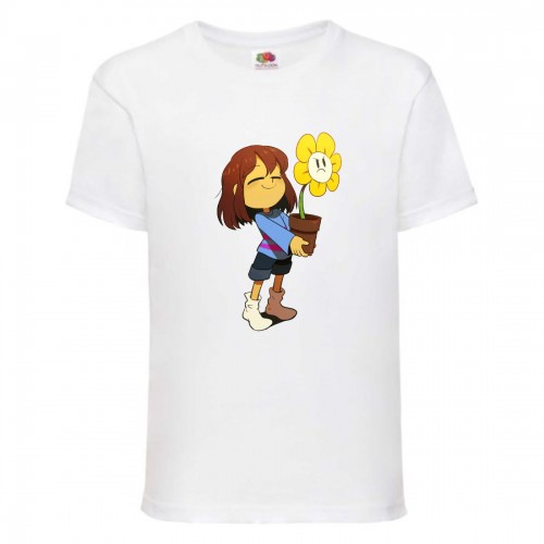 Футболка детская Андертейл 001 (Undertale) белая (UNTA 001) 116 см Футболка детская Андертейл 001 (Undertale) белая (UNTA 001) 116 см