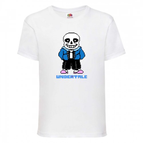 Футболка детская Андертейл 006 (Undertale) белая (UNTA 006) 116 см Футболка детская Андертейл 006 (Undertale) белая (UNTA 006) 116 см