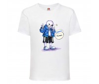 Футболка детская Андертейл 015 (Undertale) белая (UNTA 015) 116 см Футболка детская Андертейл 015 (Undertale) белая (UNTA 015) 116 см