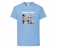 Футболка детская Андертейл 007 (Undertale) голубая (UNTA lbl 007) 116 см Футболка детская Андертейл 007 (Undertale) голубая (UNTA lbl 007) 116 см