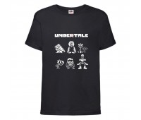 Футболка детская Андертейл 005 (Undertale) черная (UNTA blc 005) 116 см Футболка детская Андертейл 005 (Undertale) черная (UNTA blc 005) 116 см