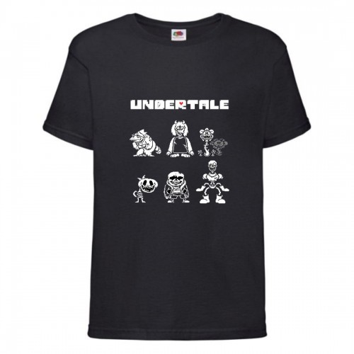 Футболка детская Андертейл 005 (Undertale) черная (UNTA blc 005) 116 см Футболка детская Андертейл 005 (Undertale) черная (UNTA blc 005) 116 см