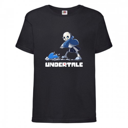 Футболка детская Андертейл 008 (Undertale) черная (UNTA blc 008) 116 см Футболка детская Андертейл 008 (Undertale) черная (UNTA blc 008) 116 см