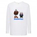 Лонгслив реглан Андертейл 004 (Undertale) белый (UNTA wh 004) 116 см