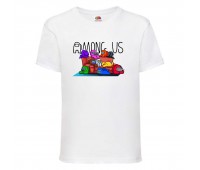 Футболка детская Амонг АС 09 (Among US) белая (AMG wh 09) 140 см