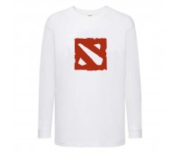Лонгслив реглан Дота 2 005 (DOTA 2) белый (DOT wh 005) 128 см
