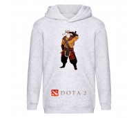 Худи детская  Дота 001 (DOTA) серая (DOT gry 001) 128 см