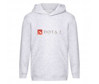 Худи детская  Дота 003 (DOTA) серая (DOT gry 003) 128 см
