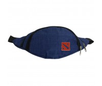 Сумка Бананка Дота 2 003 DOTA 2 на пояс Cappuccino DOT 003 blue синий