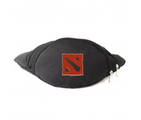 Сумка Бананка Дота 2 002 DOTA 2 на пояс Cappuccino DOT 002 blc черный Сумка Бананка Дота 2 002 DOTA 2 на пояс Cappuccino DOT 002 blc черный