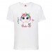 Футболка детская Единорог 0031 (Unicorn) белая (UNN wh 0031)104 см